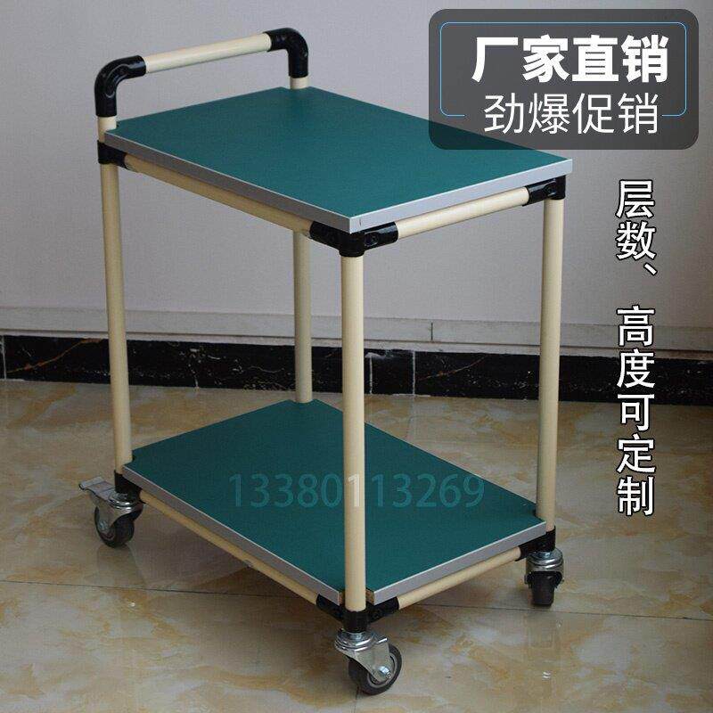 防静电周转车精益管物料车无尘车间流水线货架线棒检验操作台定制