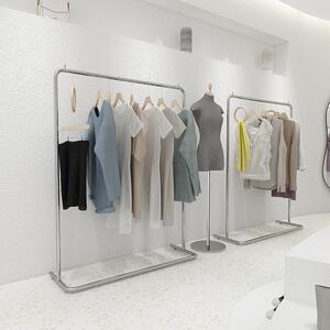 简约中岛女装店货架服装店挂衣架子专用童装店展示架上墙落地式