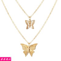 Butterfly Pendant NCKLACE JEWELRY FEMALE CLAVICLLE CHAIN necklace