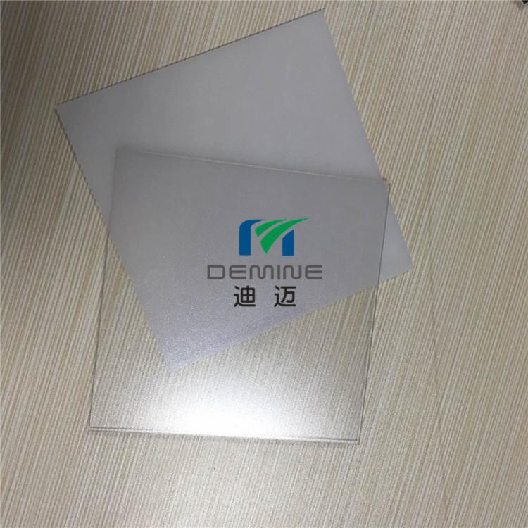 雕刻折弯PC耐力板透明单面磨砂pc塑料板材数控冲压PC耐力板图片