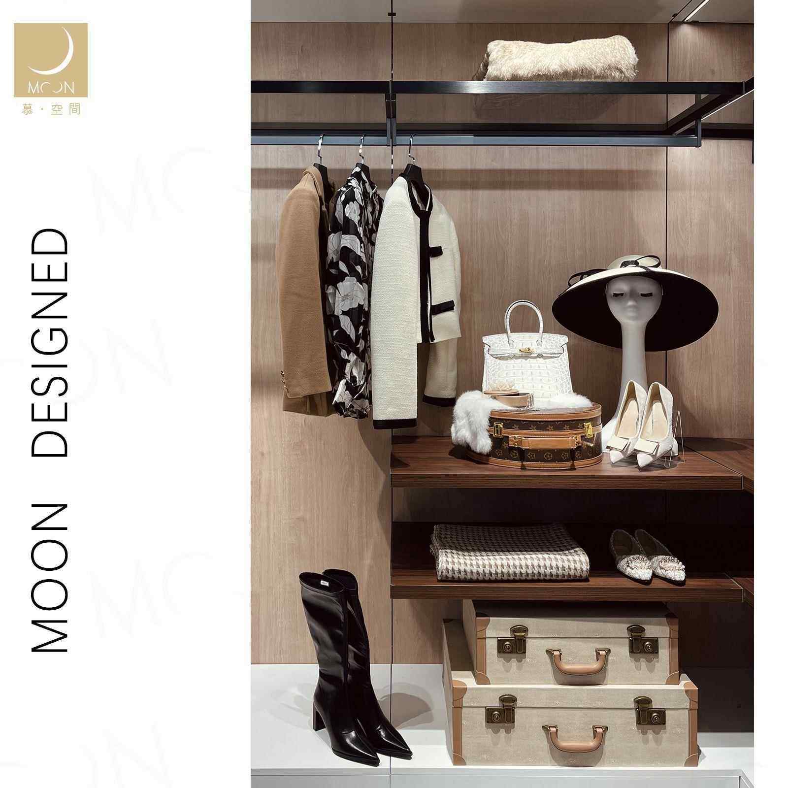 MOON慕空间样板房衣帽间女士衣柜衣服收纳盒摆件软装全屋定制饰品,家居饰品,家饰软装搭配套装,淘宝优惠券,粉丝福利购,淘宝优惠卷