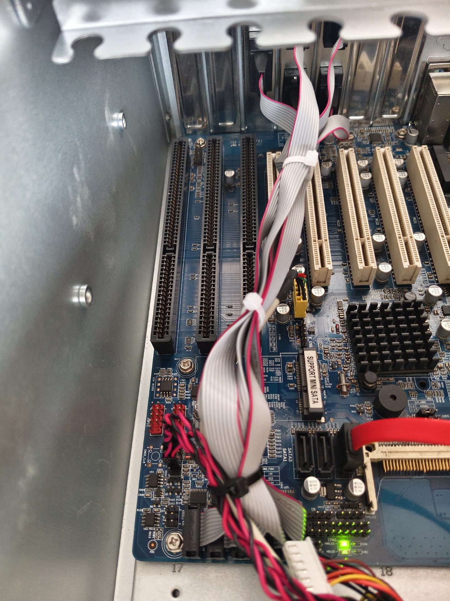 工控机带三个ISA插槽 6串口 双网口装xp/win732位