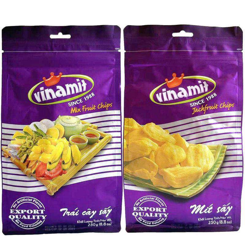 越南Vinamit维纳米特即食波萝蜜什锦混合水果蔬干网红爆款零食
