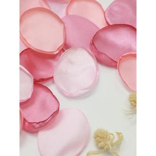混合色玫瑰花瓣烧边纯手工花瓣婚礼光滑手散花浪漫表白花瓣DIY材