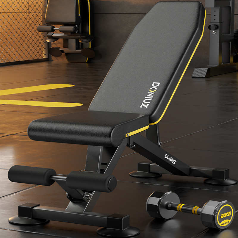 哑铃凳家用多功能健身椅仰卧起坐器折叠卧推凳训练凳工厂现货批发