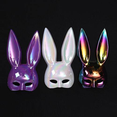 Halloween costume party bunny Mask bunny girl 万圣节兔子面具