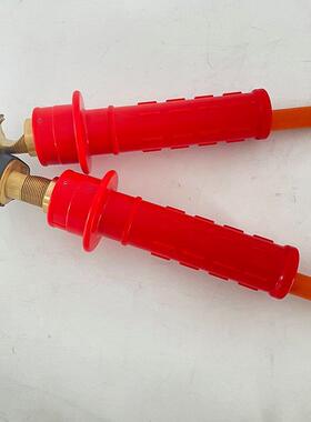 绝缘跳线夹连接器配件红色引流线头ZF011305高压双接头跳线头