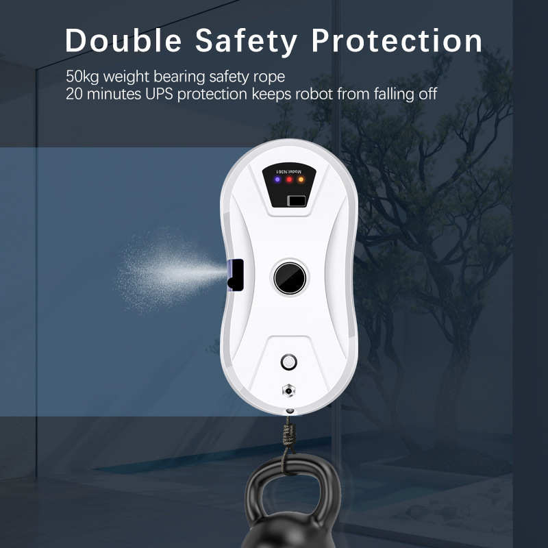 擦窗机器人智能喷水擦窗机擦玻璃window cleaning robot