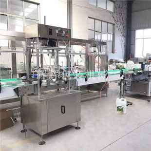 自动大 直全线旋盖机 桶玻璃水旋盖机料玻璃J56754瓶盖封口机塑