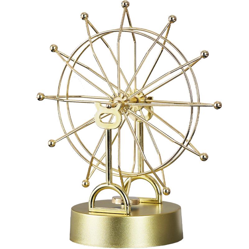 旋转摩天轮摆件创意轻奢家居客厅酒柜电视柜隔断柜卧室装饰品链衡