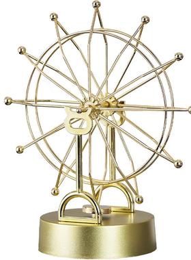 旋转摩天轮摆件创意轻奢家居客厅酒柜电视柜隔断柜卧室装饰品链衡