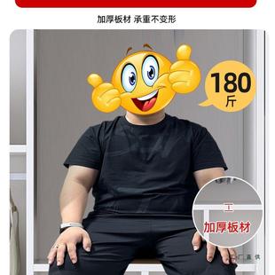 F5M76M58实木衣租柜新款 衣柜现代简网 约生态板出屋小房间易简组装