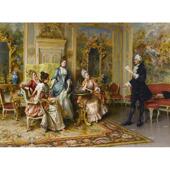 客厅画画人客厅人物墙画油画 饰画欧式 欧式 玄关家居饰品走廊过道装