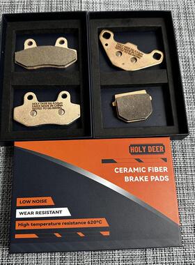 适用阿普利亚跑车GPR150R GPR250R摩托车碟刹皮 金属烧结刹车片