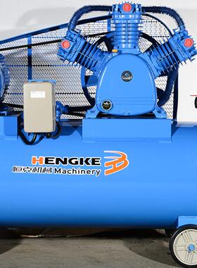 机油润滑空压机1.6/8皮带式 空压机活塞气泵15HP11KW空气压缩机