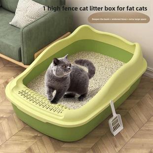 猫砂盒特大型全半封闭猫厕所防沙特小型猫砂盒猫用品