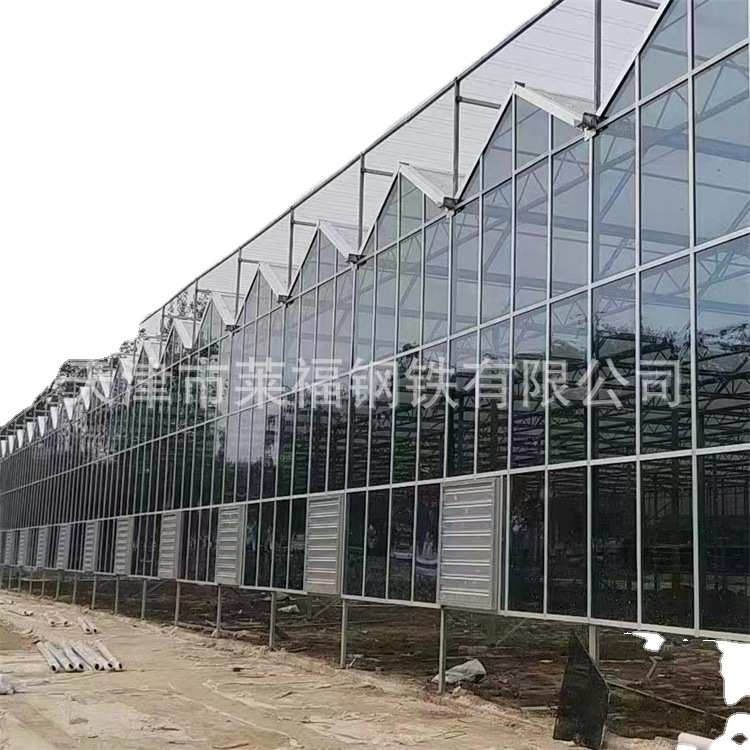 厂家建设智能温室工程玻璃温室大棚一体化智能温室农业大棚安装
