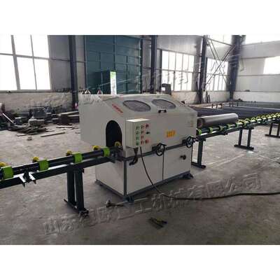 全自动外圆抛光机 金属铁铝圆管除锈翻新机 脚手架圆棒表面打磨机