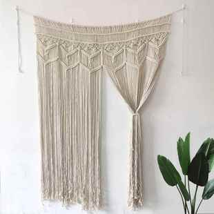 直销手大工门编挂毯流织苏波西米亚婚礼z054装 饰背景帘家居壁饰