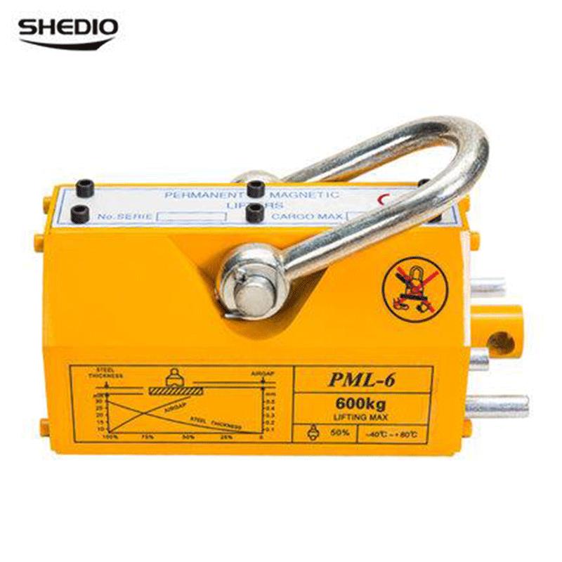 永磁吸盘600公斤1t2tt5t磁力吊永磁起重器200公斤起重吸盘