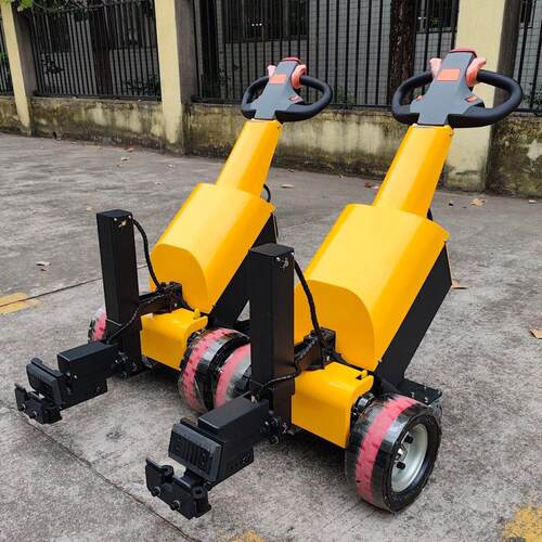 普尔夫小型电动牵引车1 2吨 6 810T迷你型机场拖车头行李转运挂车