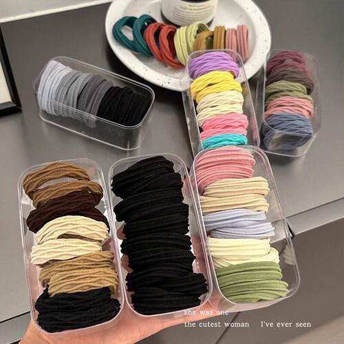 hair bands hair lead rope rubber bands being head ties band