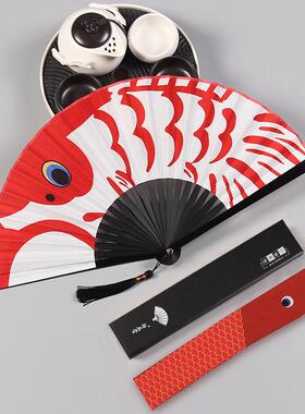 扇折叠便携3zby女式折随身扇批发男士扇风古风夏季黑色扇子小儿童