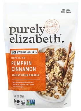 美国Purely Elizabeth格兰诺拉麦片谷物燕麦南瓜籽酸奶碗代餐即食