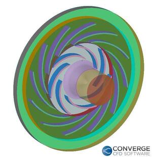 代做converge/pumplinx各种泵阀/旋转机械CFD彷真