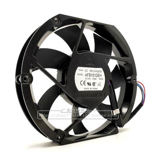 原装 AFB1512EH 17CM 12V 172*150*25MM研华工控机排散热风扇