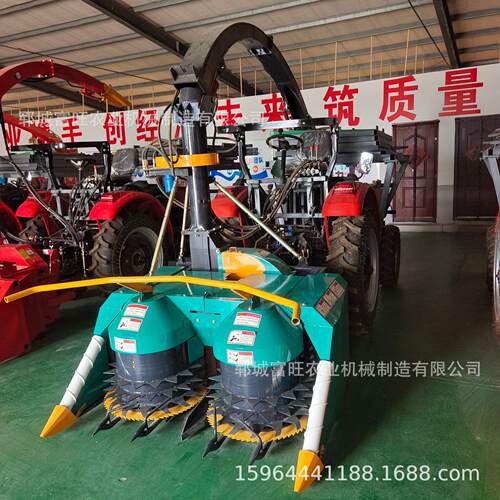 大型圆盘式玉米秸秆青储机牧草小麦收割机玉米收割机农业机械设备