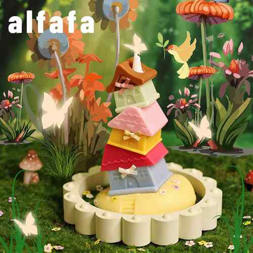 alfafa奇幻梦境系列覆古花园风异形小众原创生日礼盒香薰蜡烛礼盒