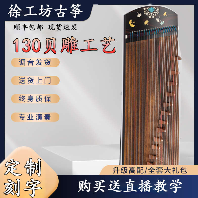 徐工坊古筝初学者小古筝琴小型便携式迷你乐器简单易学练指器演奏