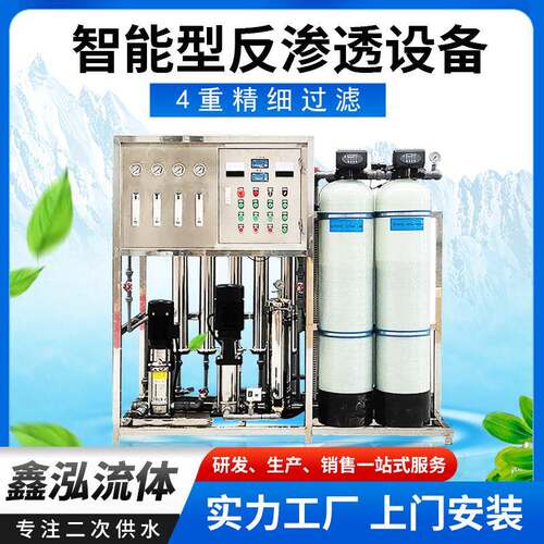 化学工业制造双极反渗透设备纯水设备水处理系统自来水纯水设备