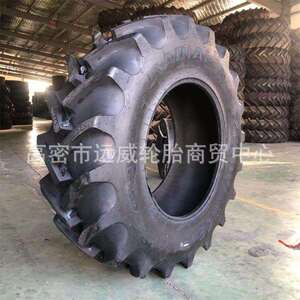 甲字 前进拖拉机子午线轮胎320/70R20人字花纹真空轮胎