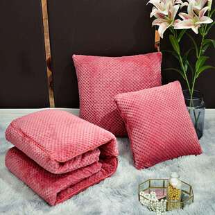 车用冬天被子两用抱枕被加厚冬季车载抱枕沙发靠垫办公室午休枕头