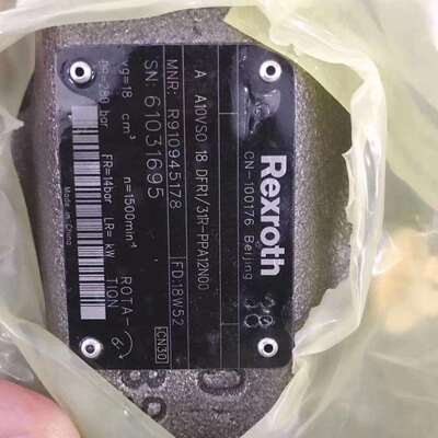 力士乐柱塞泵R902473431液压泵A10VSO18DR/31R-VPA12N00油泵马达