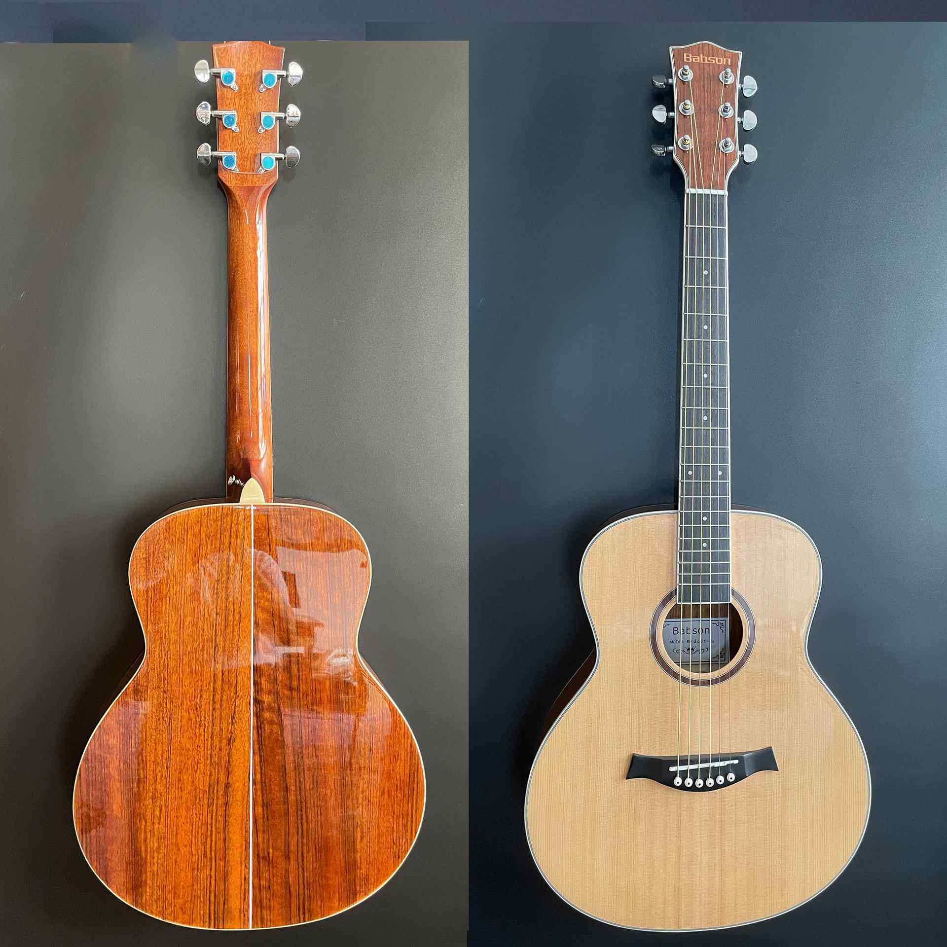 供应34寸36寸云杉单板沙比利旅行儿童款成人款小民谣吉他jita