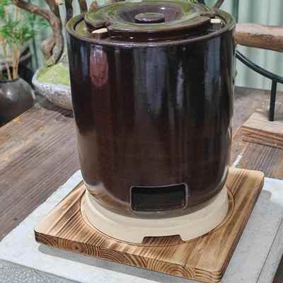 问鼎炉富强升级加强版炭炉泥炉耐高温围炉煮茶做饭火锅煲汤炖肉锅