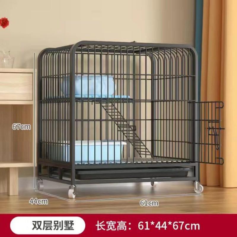 猫猫小型管猫笼猫室内三层家用子方笼四层笼子笼室内别墅家用