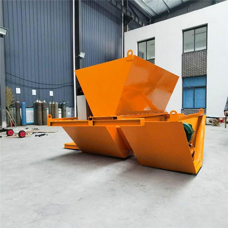 农田灌溉U型沟渠机 水泥衬砌现浇水渠成型机 自走式梯形挖渠机