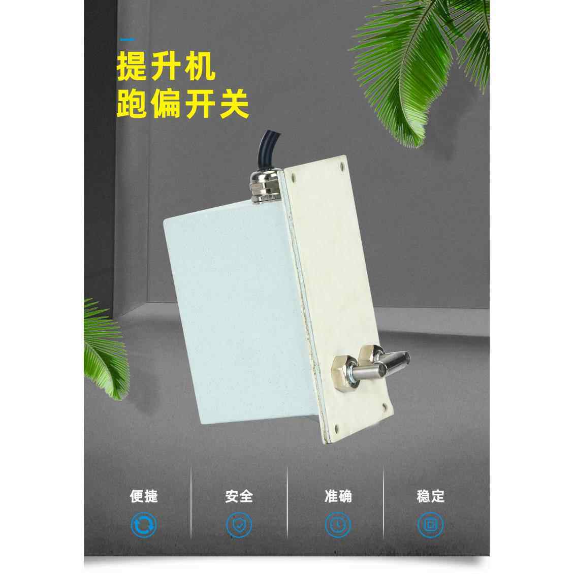 提升机防跑偏开关急停保护开关XLJPNS提升机跑偏开关JPNS-III