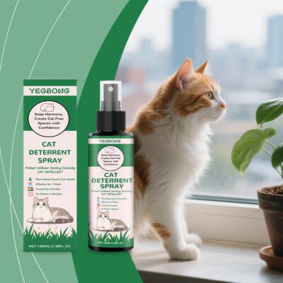 YEGBONG Cat Deterrent Spray Gentle and Comfortable Pet Prote