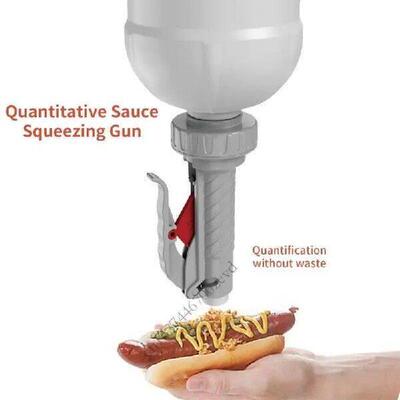 Plastic Hanging Sauce Squeeze Bottle 5.5L Large Capacity