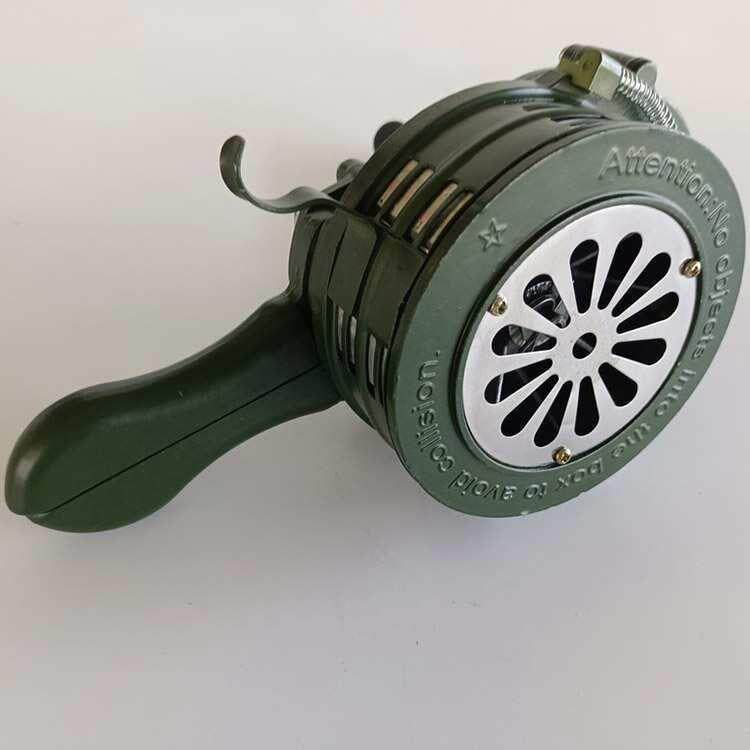 便携式手动警报器地震火灾手持式蜂鸣器防汛手摇报警器应急