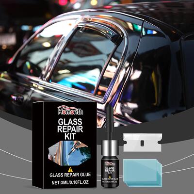 HOMONTH Glass Repair Kit - Car Windshield Crack and Scratch