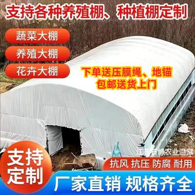 养殖棚全套保温大棚全套隔热养鸡棚鸭棚鹅棚羊棚牛棚猪棚大棚骨架