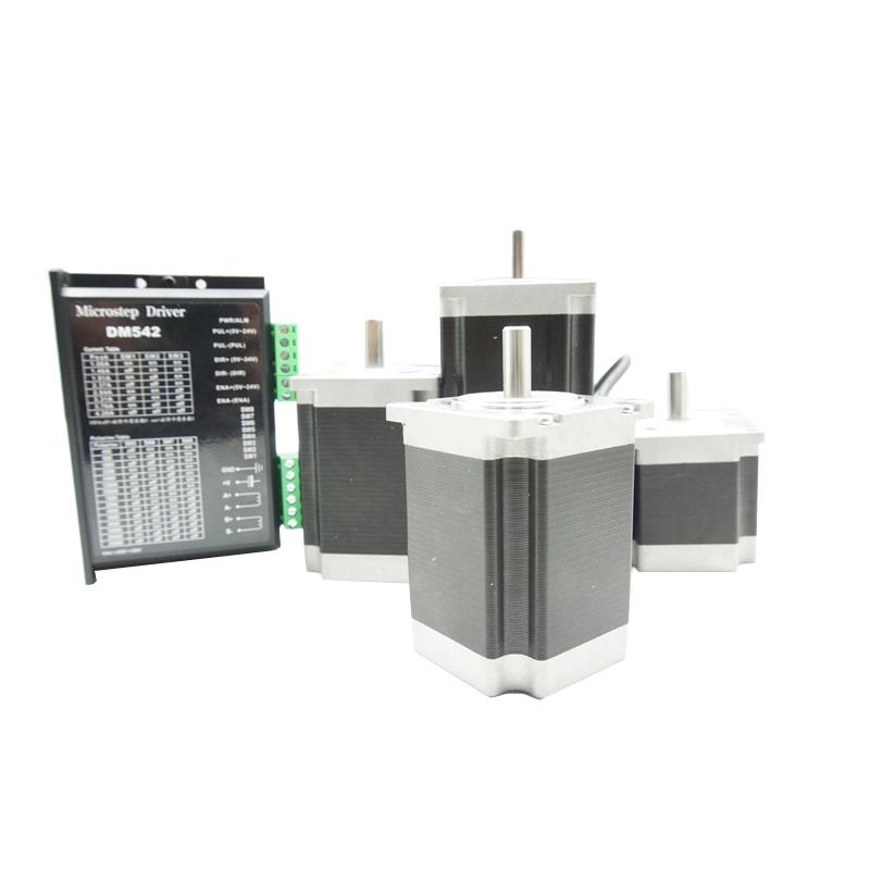 57BYG250步进马达套装两相四线 线1.8/2.8NM配套DM542驱动器时代