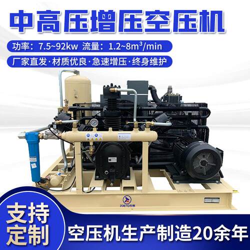 气泵空压机 工业级大型高压充气打气泵 30kg40公斤重型空气压缩机