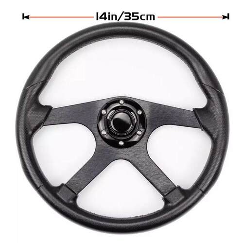 厂家直销 14寸汽车改装通用方向盘赛车改装STEERING WHEEL